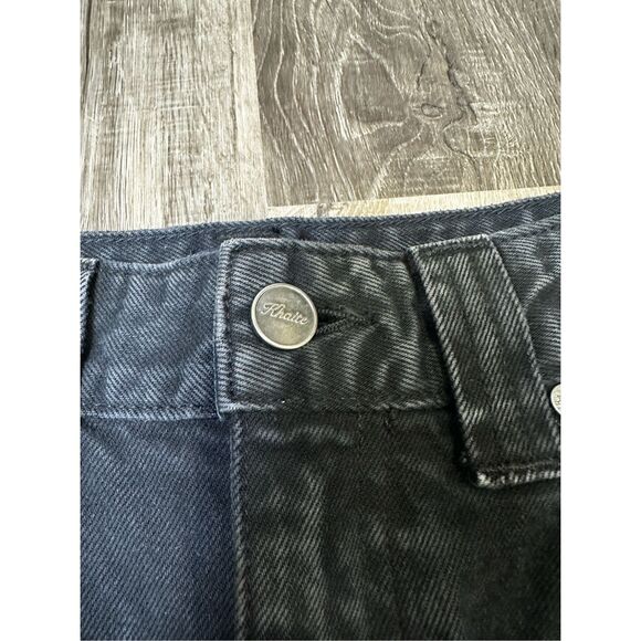 NWT Khaite Zip Fly High Rise Straight Leg Albi Denim Jeans Presscot Size 28 $480 - Picture 9 of 12